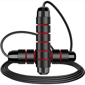 Wire jump rope fitness weighted training jump rope